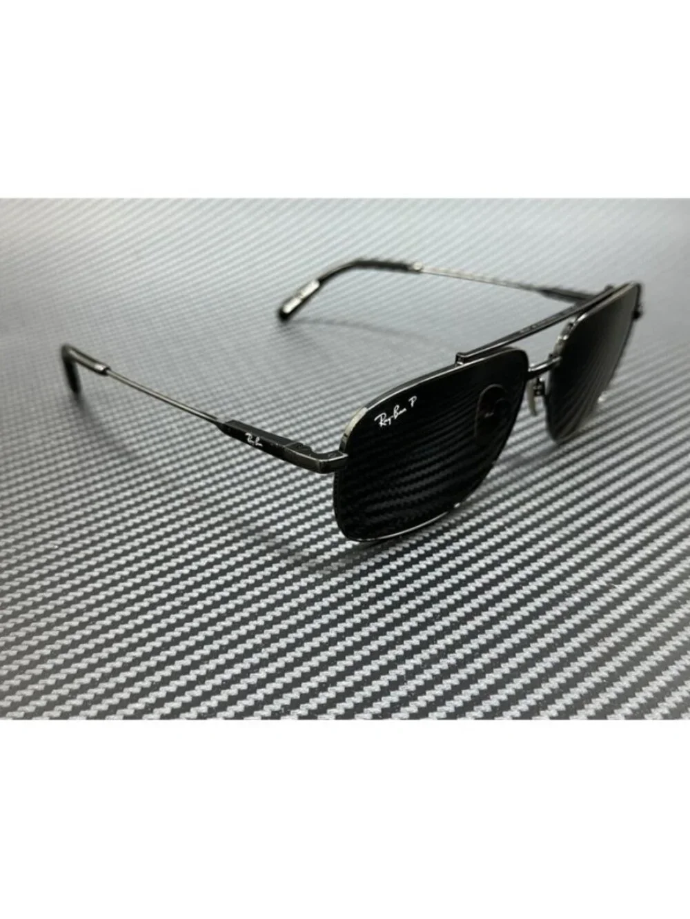 New Ray Ban Men Black Sunglasses 59-15-145